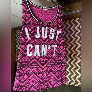 PINK I just can’t tank